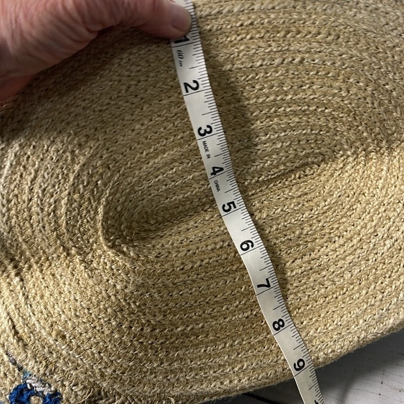 NWT Antik Kraft Jute Handmade Floral Print Tote - Picture 10 of 10